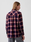 オーバーサイズ フランネルシャツ-2