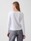 クロップド ボートネックTシャツ-2