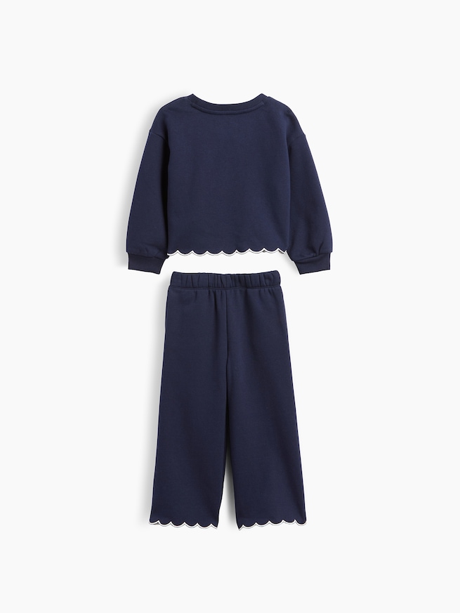 Gap &times; ディズニー ヴィンテージソフト スカラップ スウェットセットアップ (幼児・ベビー)-1