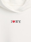 ヴィンテージソフト オーバーサイズ I LOVE NY パーカー (キッズ)-3