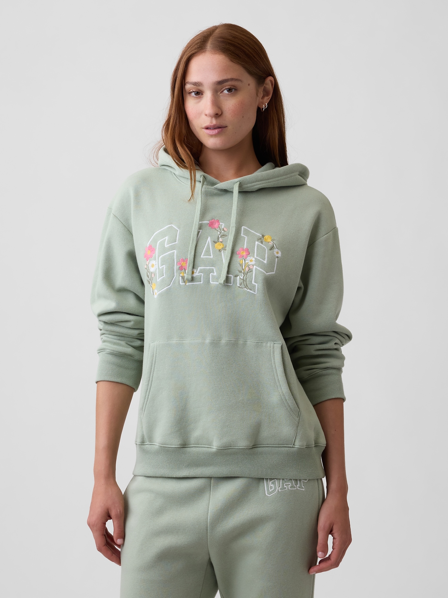 Relaxed Gap Logo Hoodie