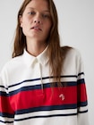 Gap &times; Malbon オーバーサイズ クロップド ラグビーシャツ-3