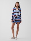 Gap &times; Malbon ストライプ ポロカーディガン-1