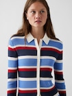 Gap &times; Malbon ストライプ ポロカーディガン-3