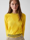 Gap &times; Malbon アーガイル クロップドセーター-3
