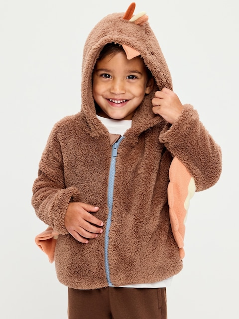 VESTE À CAPUCHON DE BESTIOLE EN SHERPA UNISEXE POUR TOUT-PETIT