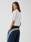 Gap &times; Malbon シンチ クロップド ポロシャツ-2