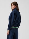 Gap &times; Malbon テクスチャー ポプリン ウィンドブレーカー-3