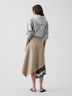 Gap &times; Malbon ツイル ハンカチーフ マキシスカート-2