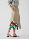 Gap &times; Malbon ツイル ハンカチーフ マキシスカート-3