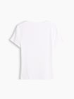 モダンリブ モックネック クロップドTシャツ-3