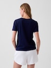 オーガニックコットン ヴィンテージソフト GAPロゴTシャツ-2