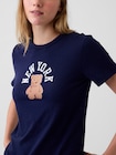 オーガニックコットン ヴィンテージソフト GAPロゴTシャツ-3