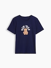 オーガニックコットン ヴィンテージソフト GAPロゴTシャツ-4