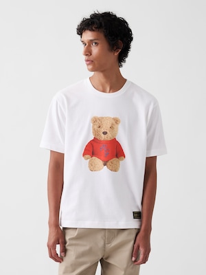 Gap &times; Malbon オーガニックコットン ブラナンベア Tシャツ