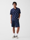 Gap &times; Malbon リラックスフィット ロゴ ポロシャツ-1