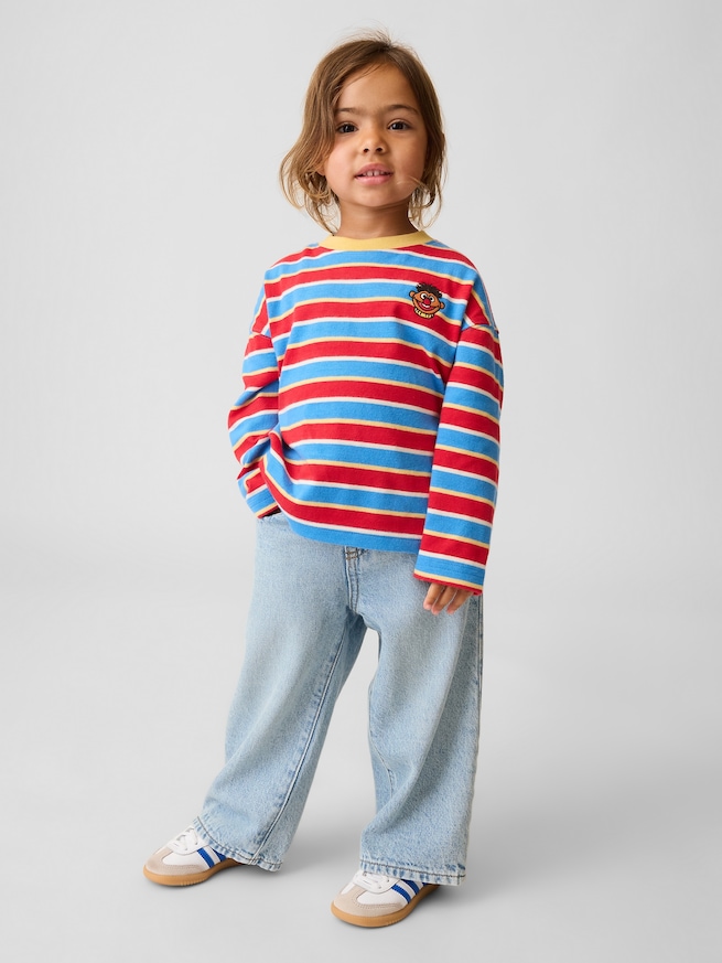 セサミストリート アーニー Tシャツ (幼児・ベビー)-1