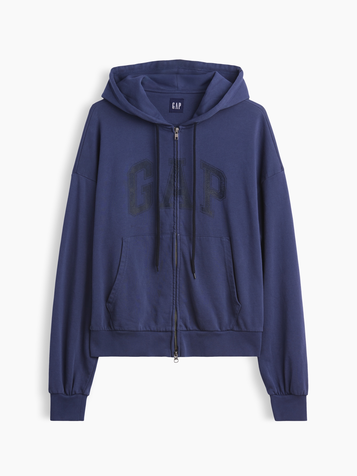 Gap公式オンラインストア | VintageSoft Oversized Gap Logo Zip Hoodie