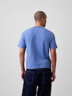 ヘビーウェイト リラックスフィット GAPロゴ クロップドTシャツ-2