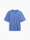 ヘビーウェイト リラックスフィット GAPロゴ クロップドTシャツ-4