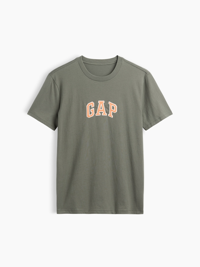 GAPアーチロゴTシャツ-4