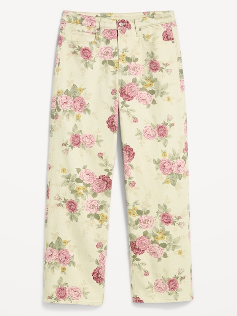 Extra High-Waisted Wide-Leg Jeans