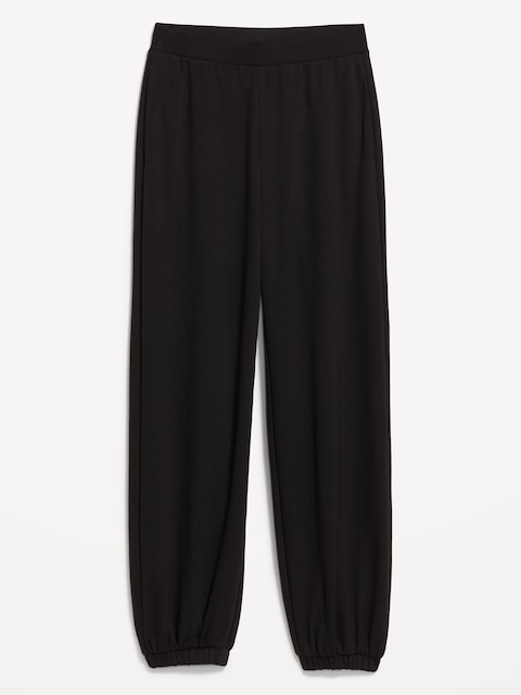 PANTALON DE JOGGING SURDIMENSIONNÉ BOUFFANT EN MOLLETON COCOONING