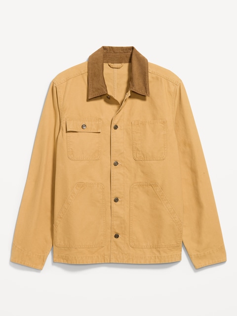 Loose Canvas Workwear Jacket
