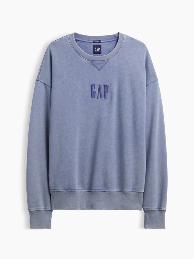 ヘビーウェイト オーバーサイズ GAPロゴ スウェットシャツ-5