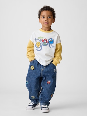 セサミストリート グラフィックTシャツ (幼児・ベビー)