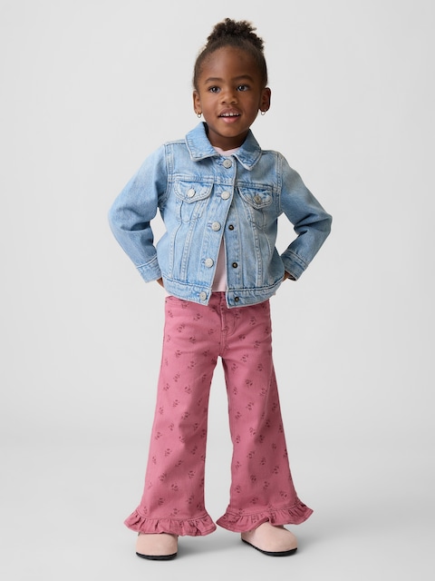 Baby & Toddler Ruffle-Hem Stride Jeans