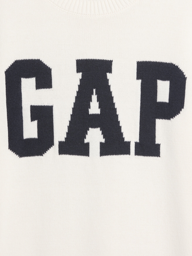 GAPロゴ クルーネックセーター-4