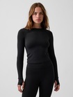 GapFit スムース クルーネックTシャツ-0