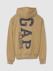 リラックスフィット GAPロゴ フレンチテリー ジップアップパーカー-0