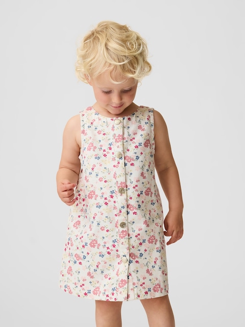 Baby & Toddler Floral Jumper Dress