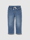 babyGap プルオン スリム デニムスウェットパンツ-0