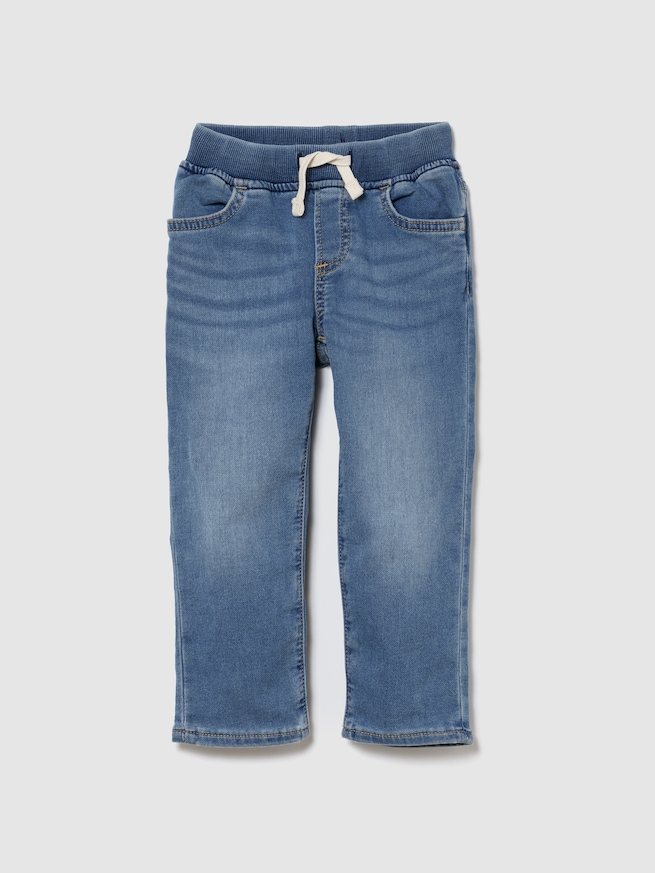 babyGap プルオン スリム デニムスウェットパンツ-0