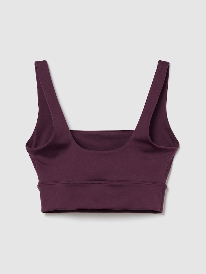 GapFit スムース スクエアネック スポーツブラ-1