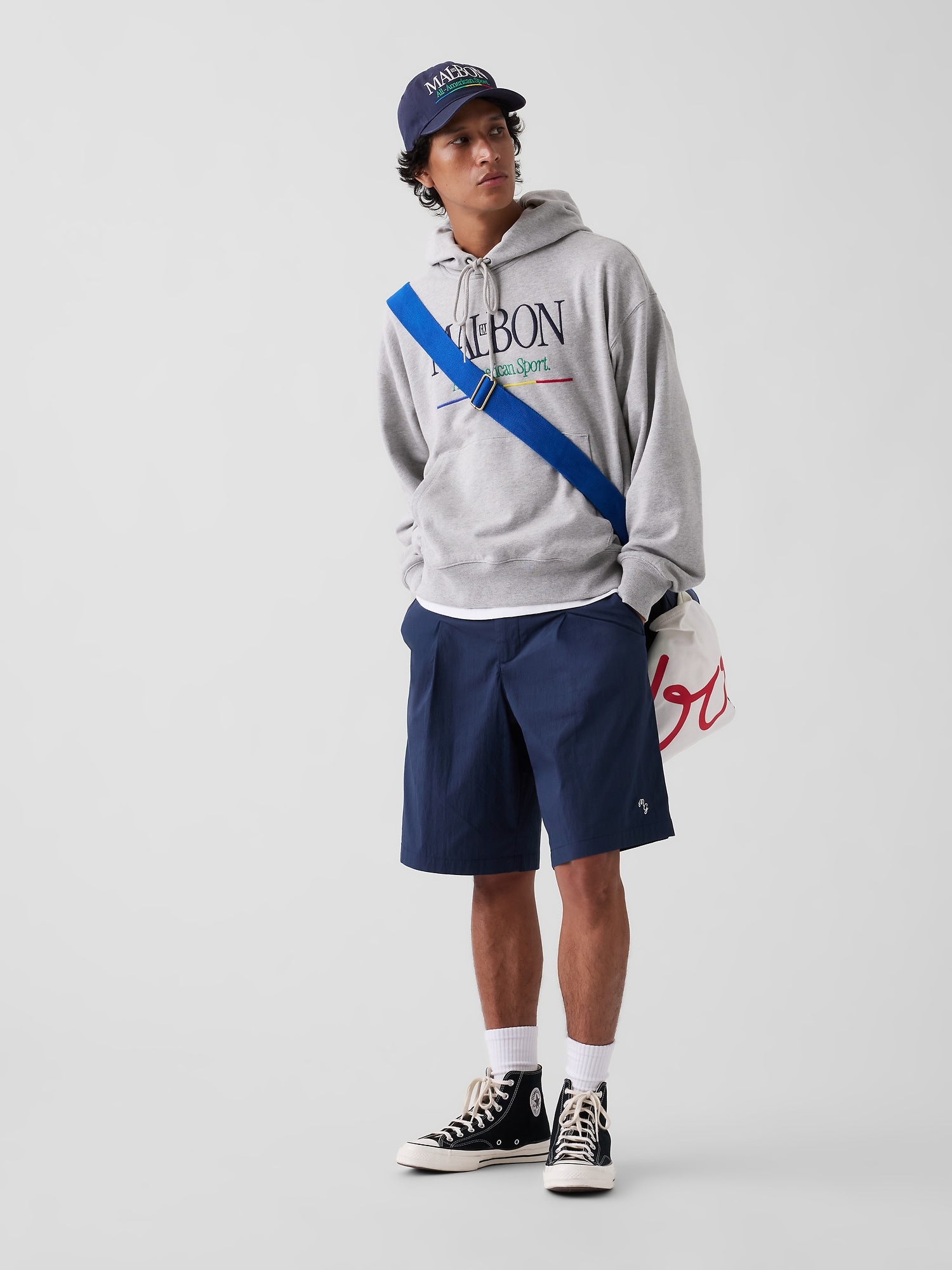 Gap公式オンラインストア |Gap × Malbon ヘビーウェイト ロゴパーカー