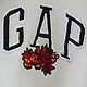 ヴィンテージソフト フレンチテリー オーバーサイズ MOMIJI GAPロゴ ジップアップパーカー (キッズ)