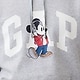 Gap &times; ディズニー ミッキーマウス リラックスフィット GAPロゴパーカー