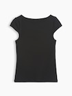 モダン ボートネックTシャツ-3