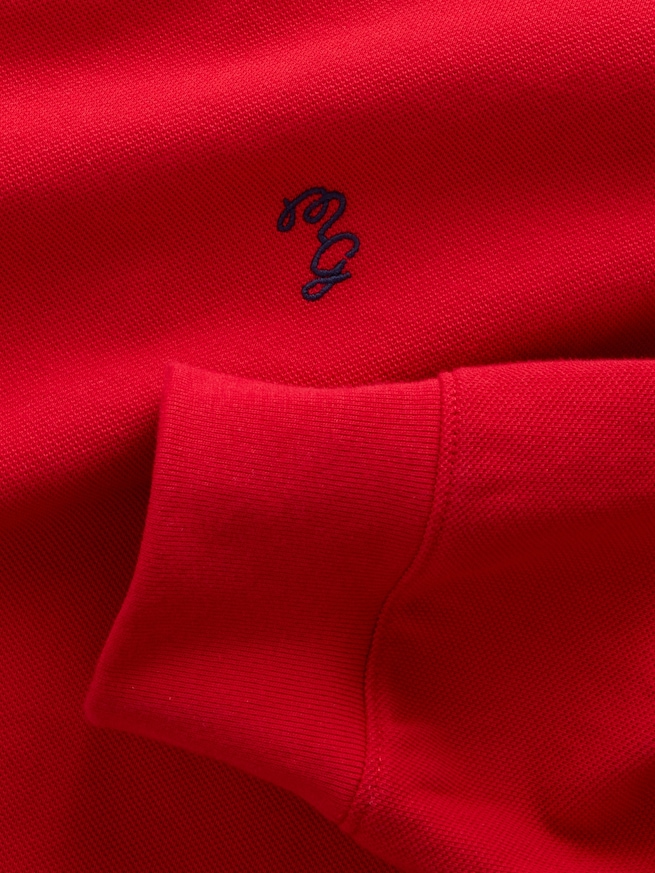 Gap &times; Malbon ピケ ポロ オーバーシャツ-4