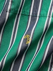 Gap &times; Malbon ポプリン ストライプシャツ-4