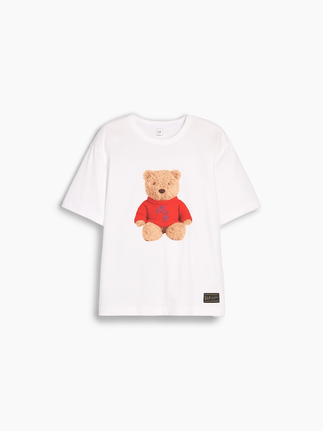 Gap &times; Malbon オーガニックコットン ブラナンベア Tシャツ-8