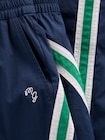 Gap &times; Malbon テクスチャー ポプリン バレル トラックパンツ-6