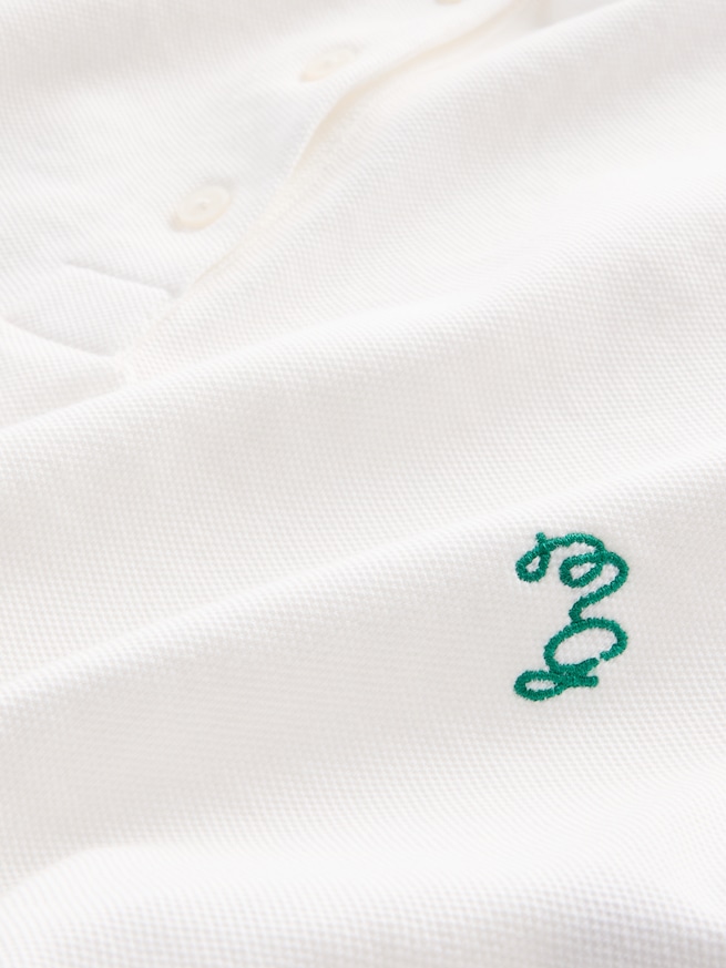 Gap &times; Malbon シンチ クロップド ポロシャツ-4