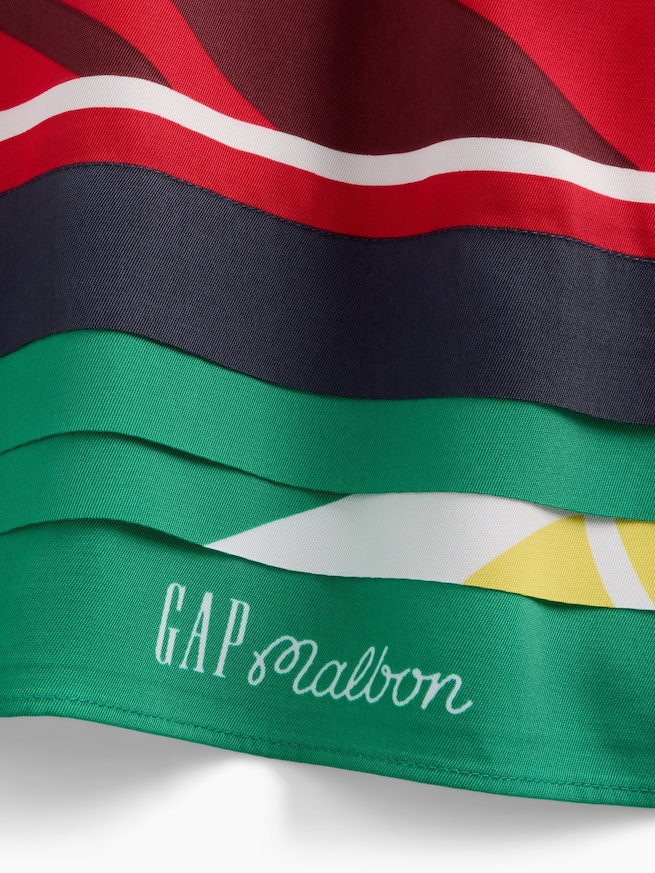 Gap &times; Malbon ハンカチーフ ミニワンピース-4