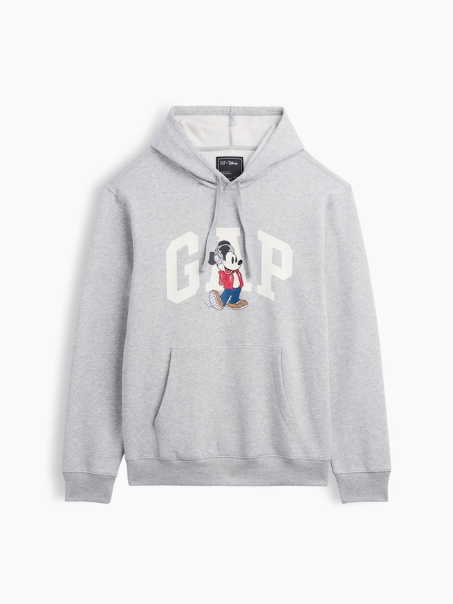 Gap &times; ディズニー ミッキーマウス リラックスフィット GAPロゴパーカー-1