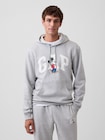Gap &times; ディズニー ミッキーマウス リラックスフィット GAPロゴパーカー-0